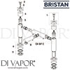 Bristan Decade Bath Filler Spares